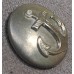 Пуговица Военного флота России, обр. 1917 г., диаметр 22 мм, Белого металла, с накладным якорем.